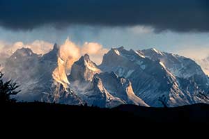 Bergmassiv Torres del Paine