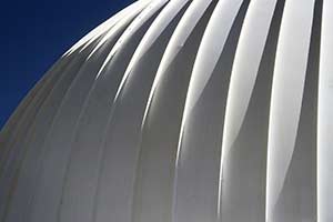 Dachstruktur der Sternwarte