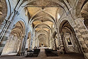 toskanische Kirche von innen