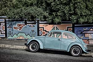 Versandeter Fensterrahmen in Kolmanskop
