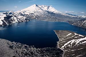 Mount St. Helen nach Vulkanausbruch