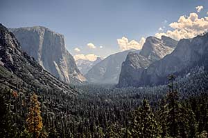 Blick ins Tal des Yosemite Nationalpark