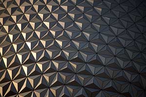 Dachstruktur im Epcot Center